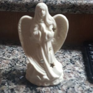 Angel votive new w tag 5.5 inches. Pretty